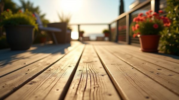 Comment préserver votre terrasse bois à Biarritz tout en la nettoyant ?