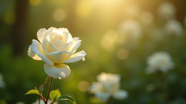 Comprendre la signification des roses blanches et leur symbolique