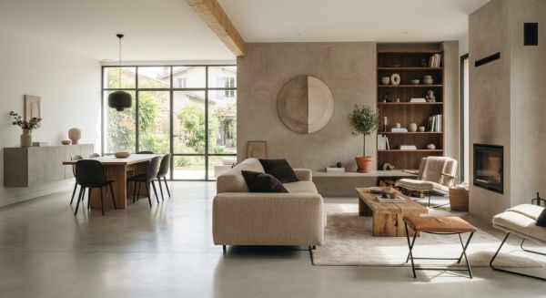 Idées créatives pour un intérieur moderne avec du béton ciré à Dax