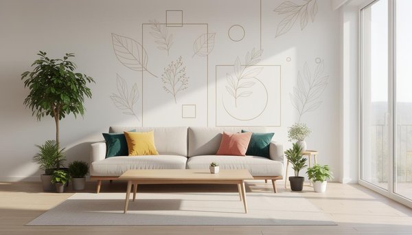 Les stickers muraux maison : une décoration originale et facile à poser